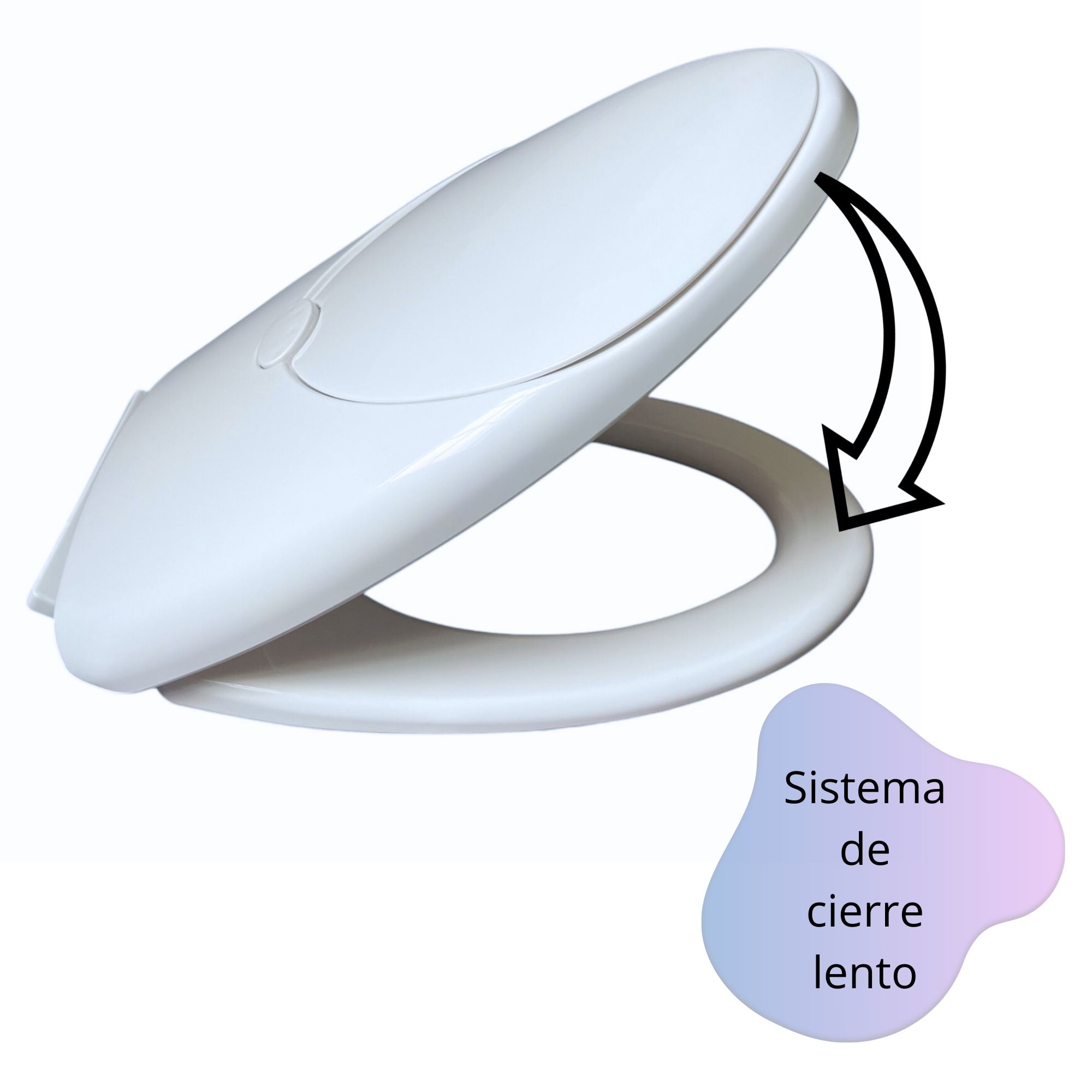 Asiento Entrenador Wc Ovalado Con dos Tapas Infantil Para Niños