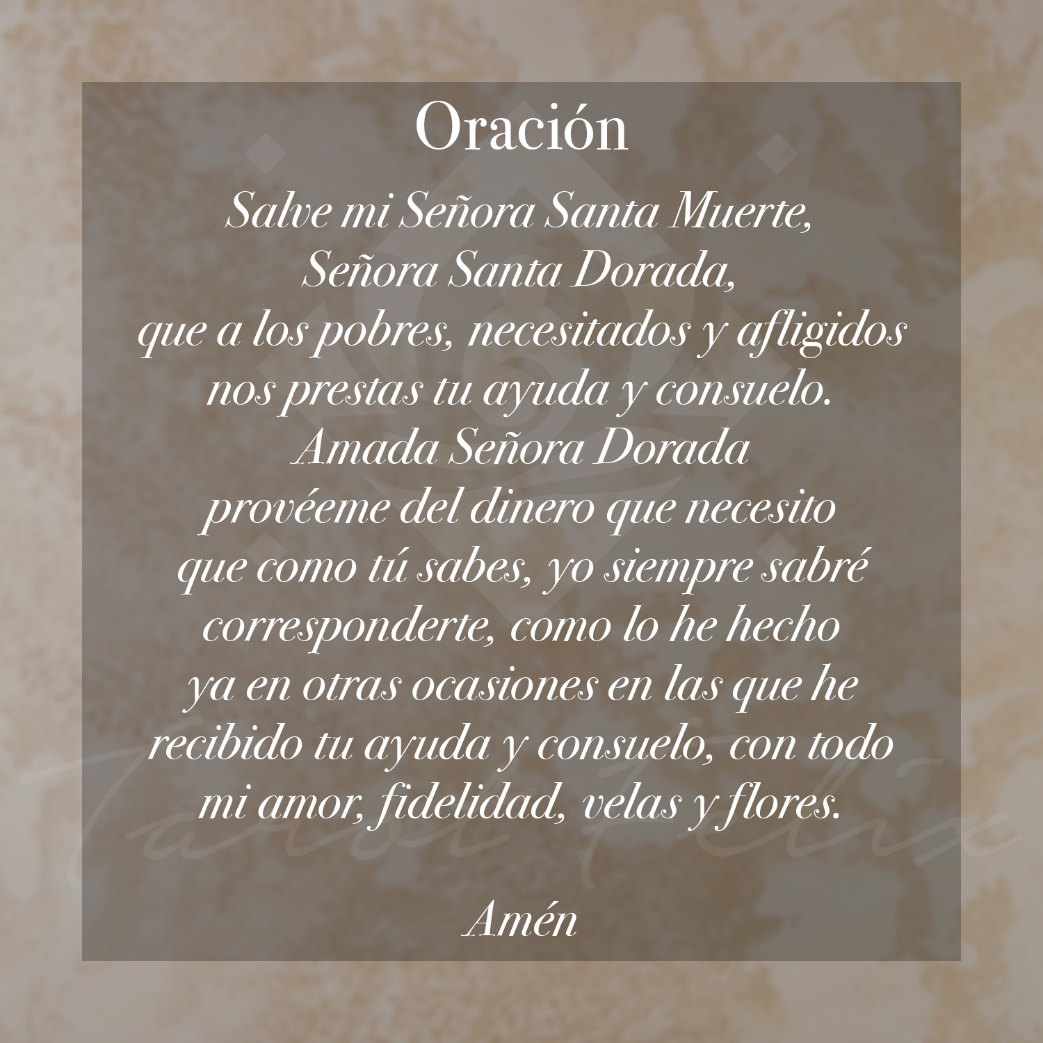 Santa Muerte Suprema Dorada Búho 30 Cm Curada+ Libro