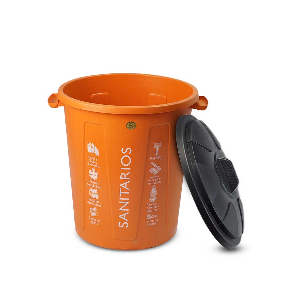 Practibote Cesto Contenedor Para Basura 55l Sanitario