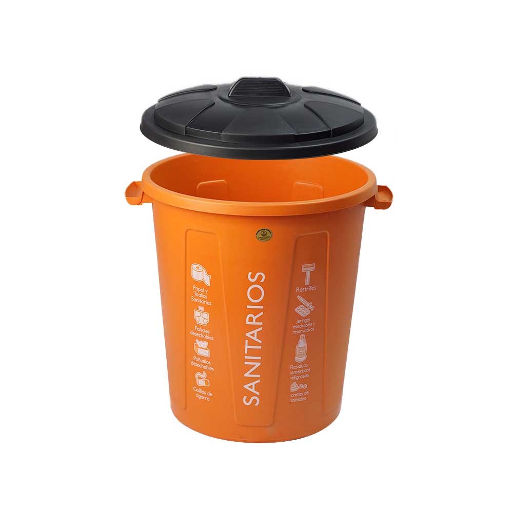 Practibote Cesto Contenedor Para Basura 55l Sanitario