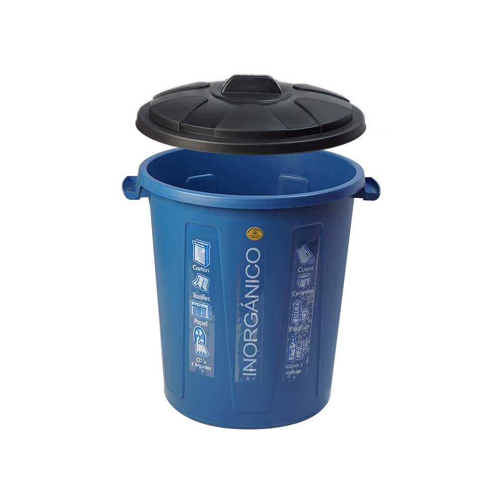 Practibote Cesto Contenedor Para Basura 55l Inorganico