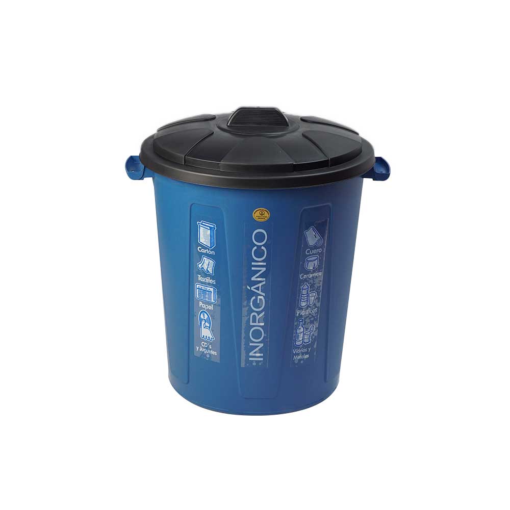 Practibote Cesto Contenedor Para Basura 55l Inorganico