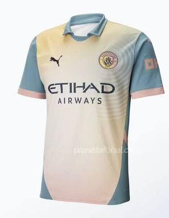Nuevo! Jersey Manchester City 2024/2025 Cuarto Edicion Especial Oasis Gallagher Premier Talla L