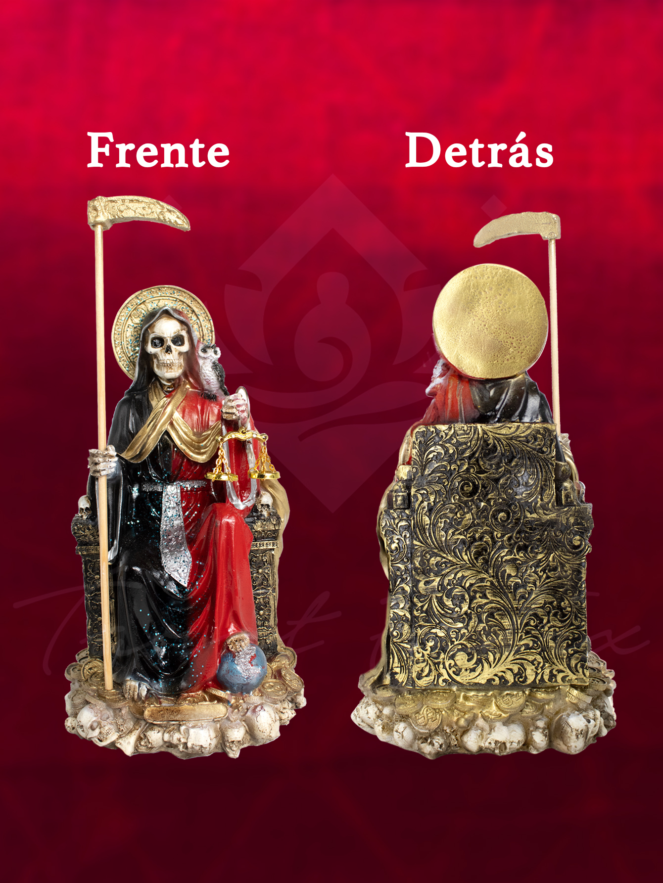 "Santa Suprema Reversible: Neutraliza Maleficios y Chismes con la Protección del Búho + Libro Esotérico "