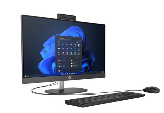 Computadora all in one HP 245 G10 23.8 pulgadas HD AMD Ryzen 3 AMD Radeon 8 GB RAM 512 GB SSD.