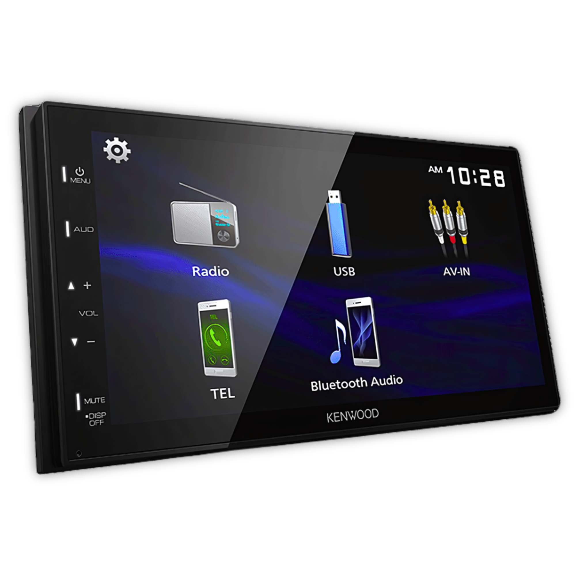 Pantalla Kenwood DMX129BT 6.8 PLG Android iPhone Mirror Link