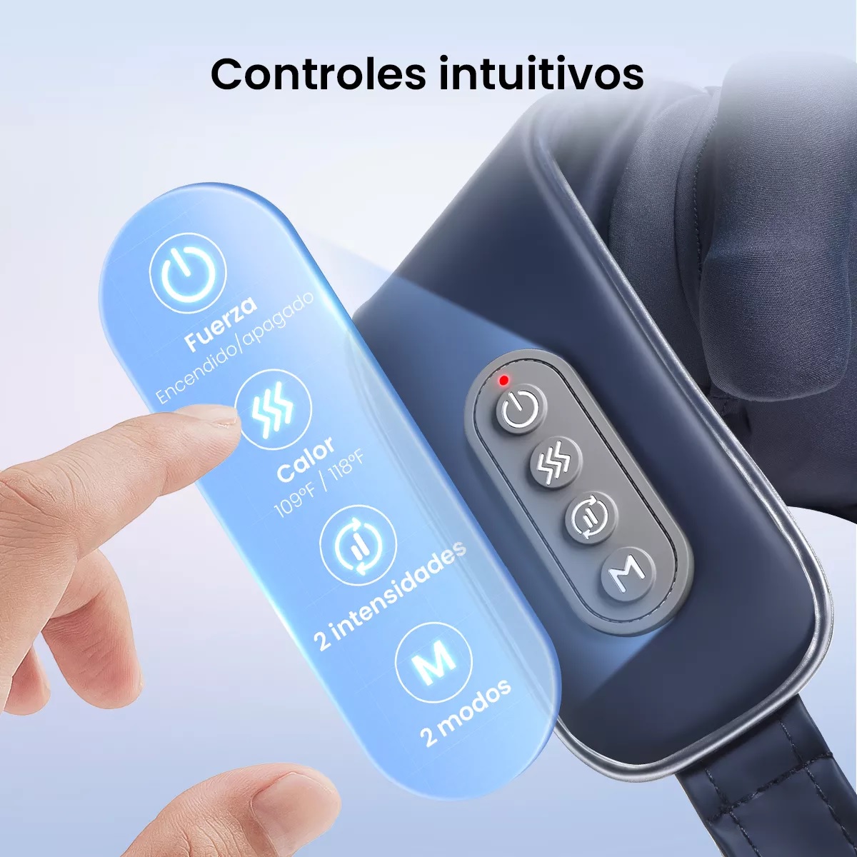 Masajeador Electrico Cuello Hombro Full Body Recargable 6d