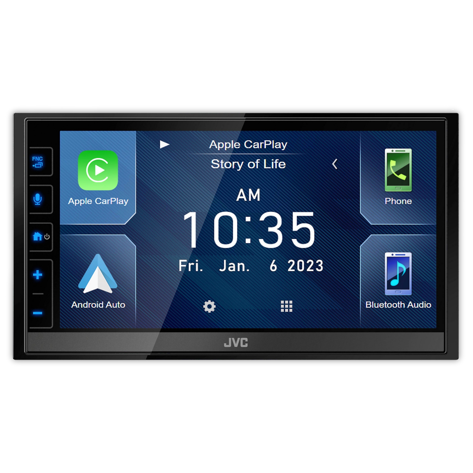 Autoestereo Pantalla Jvc KW-M788BH Carplay Androidauto BT