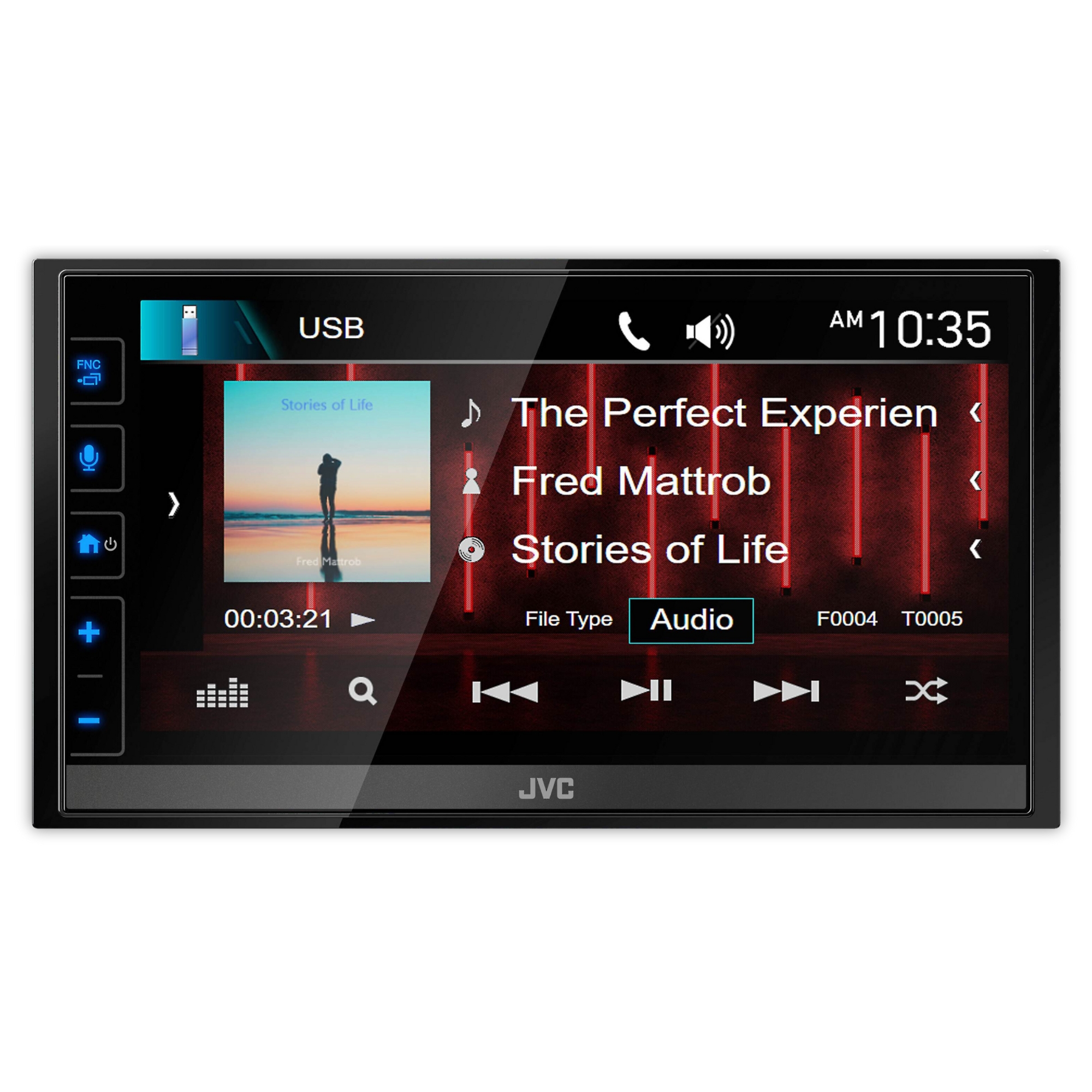 Autoestereo Pantalla Jvc KW-M788BH Carplay Androidauto BT