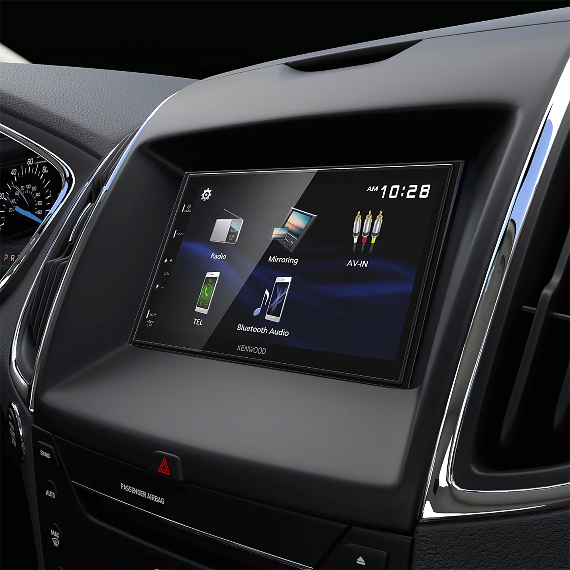 Pantalla Kenwood DMX129BT 6.8 PLG Android iPhone Mirror Link