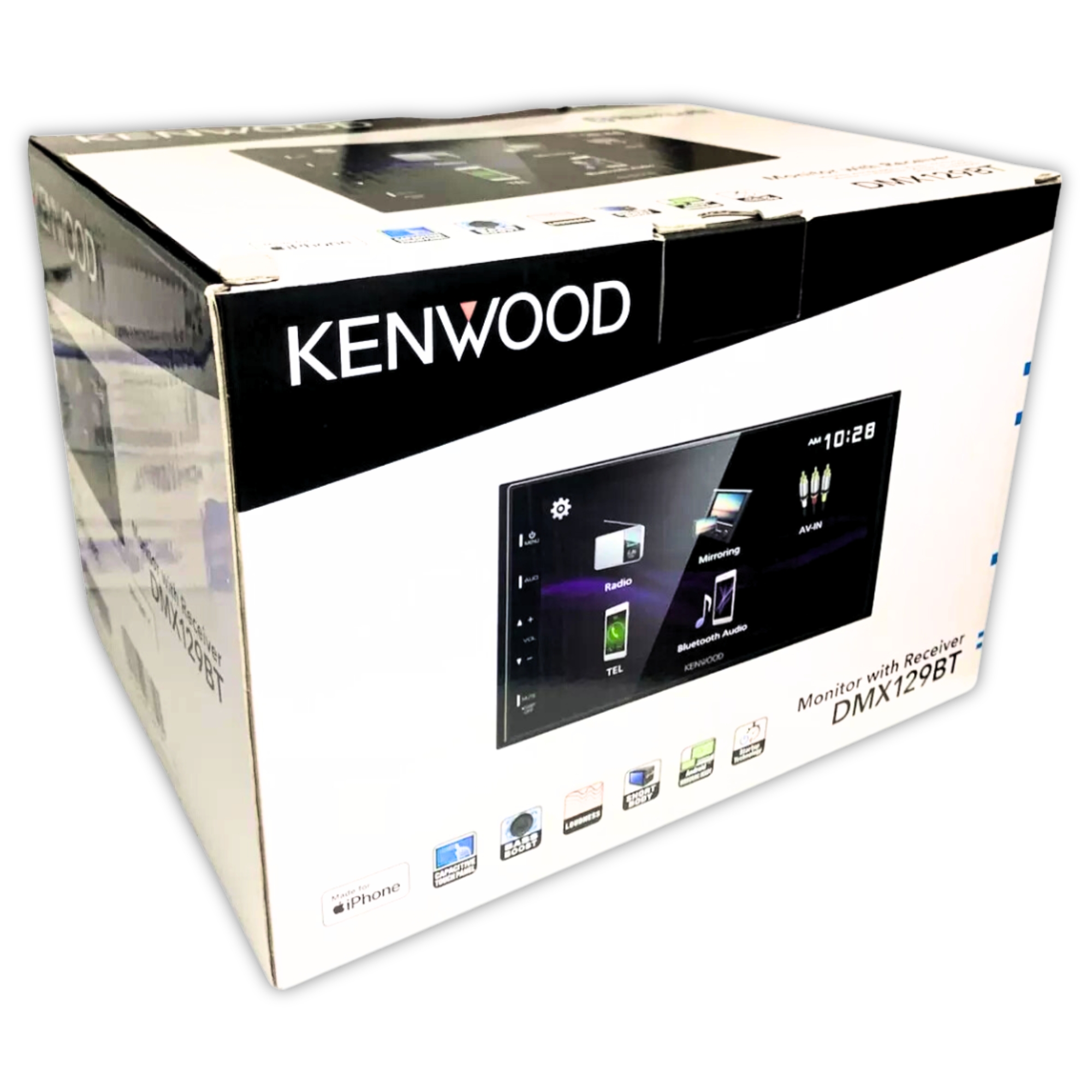 Pantalla Kenwood DMX129BT 6.8 PLG Android iPhone Mirror Link