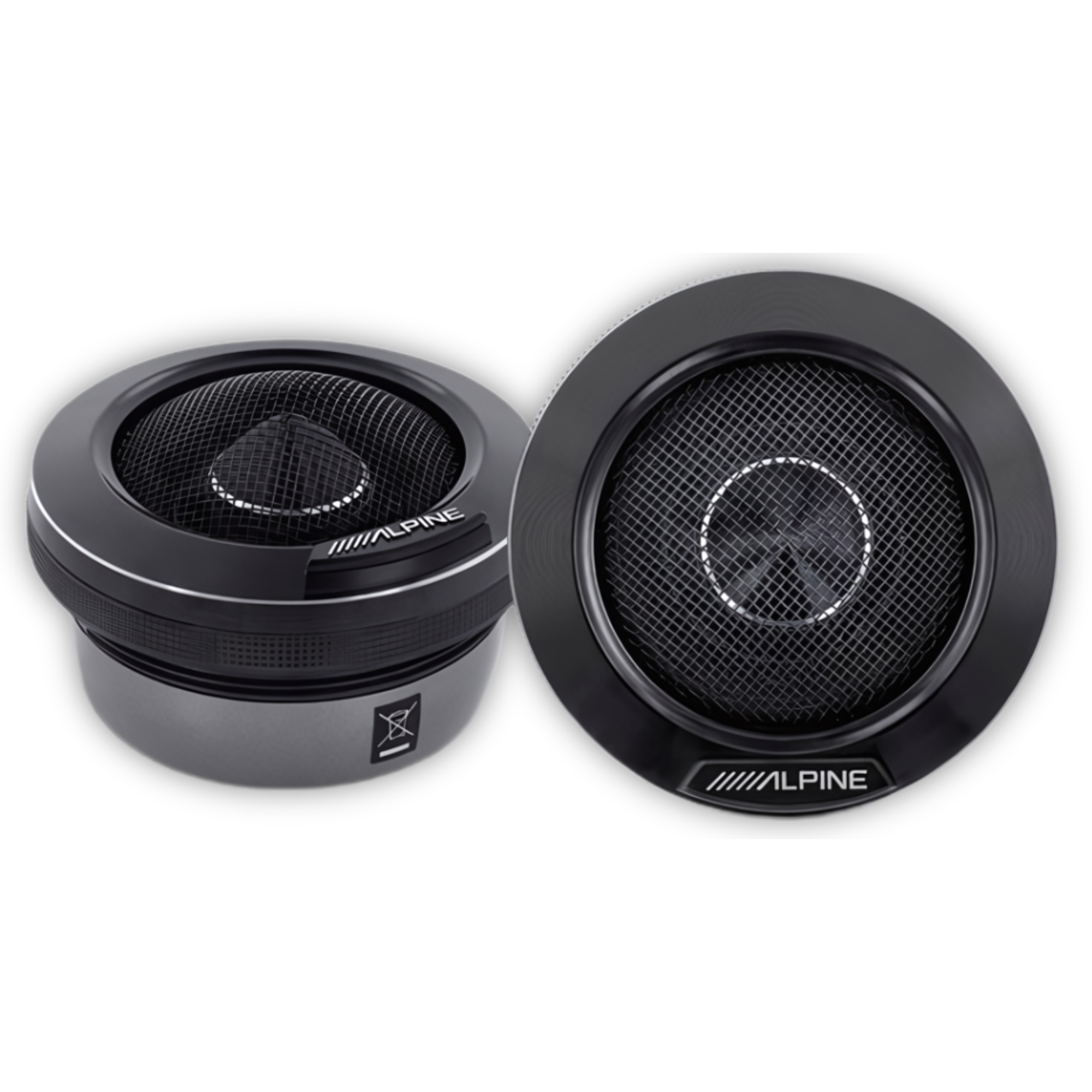 Set de Medios Alpine HDZ-653 Hi-Res 6.5 PLG 3 Vias 300W Máx
