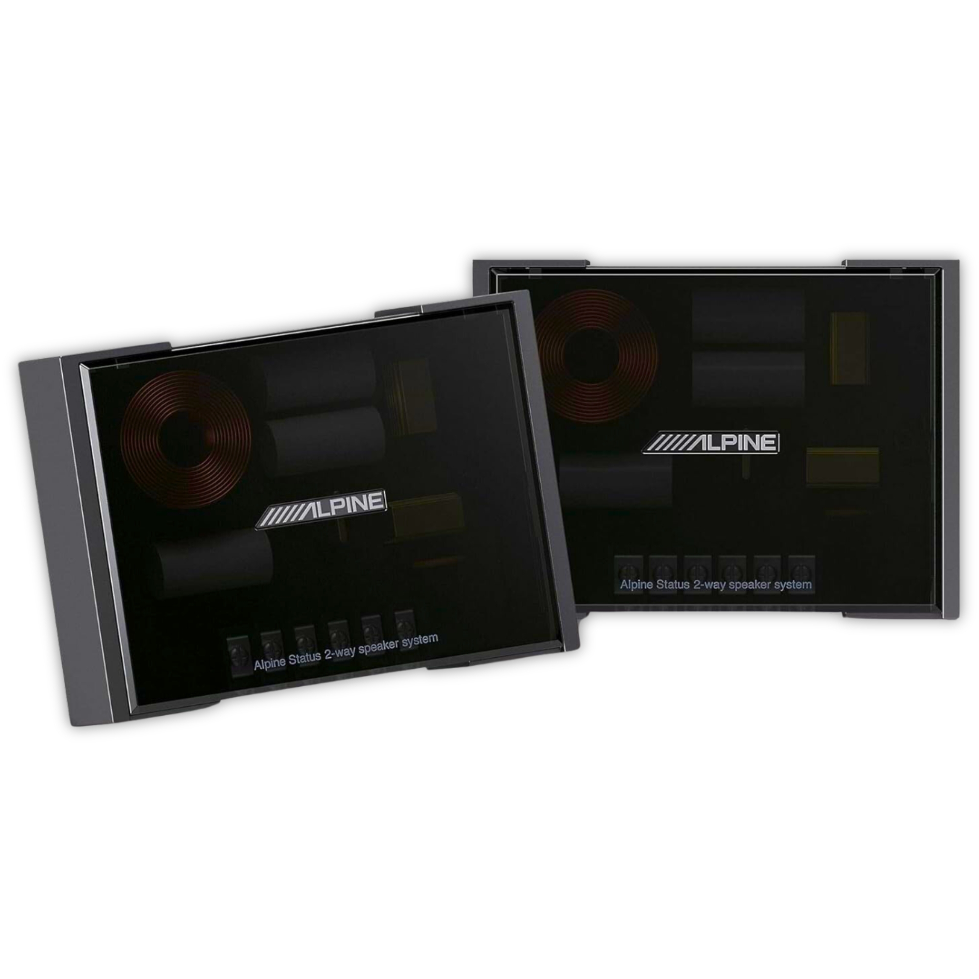 Set de Medios Alpine HDZ-653 Hi-Res 6.5 PLG 3 Vias 300W Máx