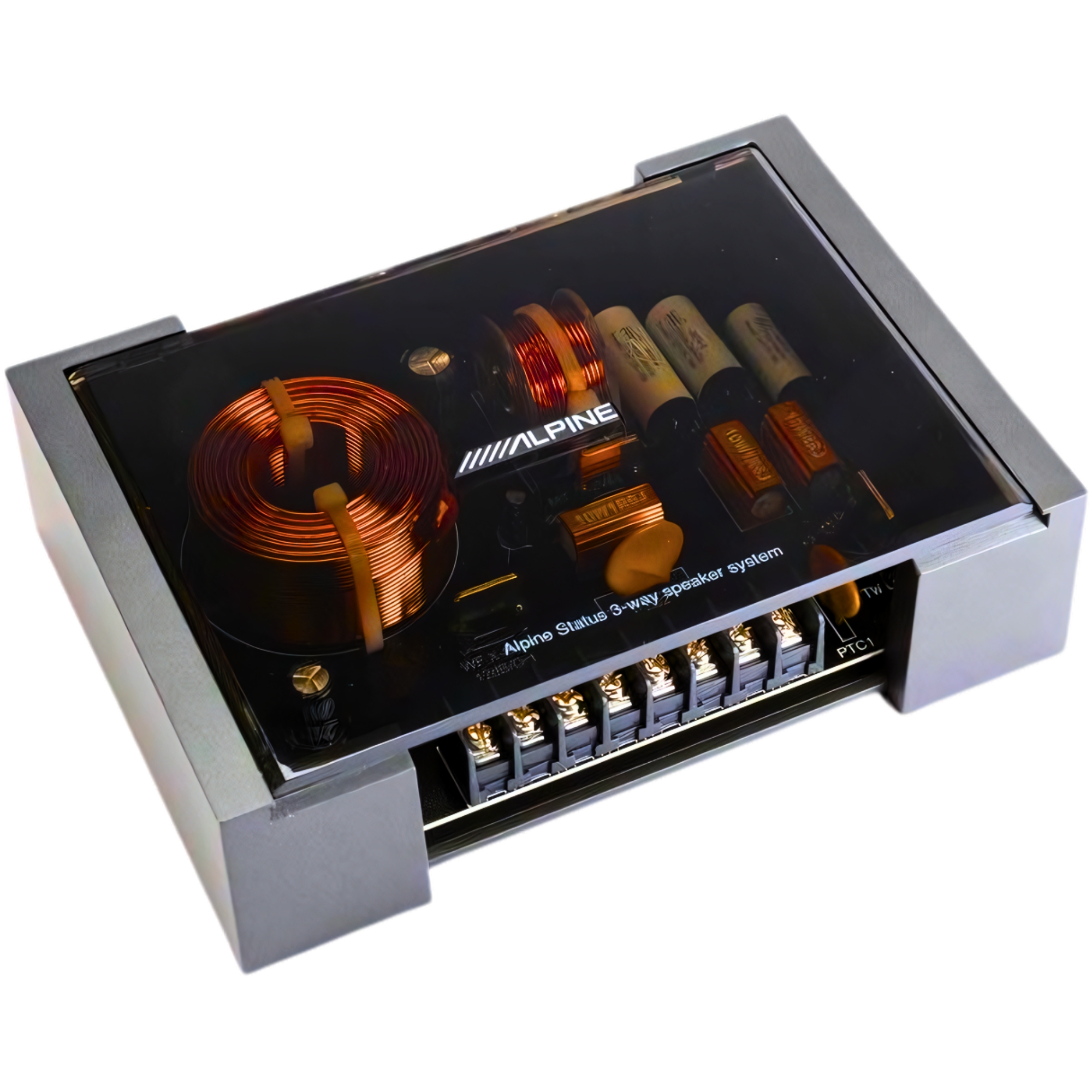 Set de Medios Alpine HDZ-653 Hi-Res 6.5 PLG 3 Vias 300W Máx