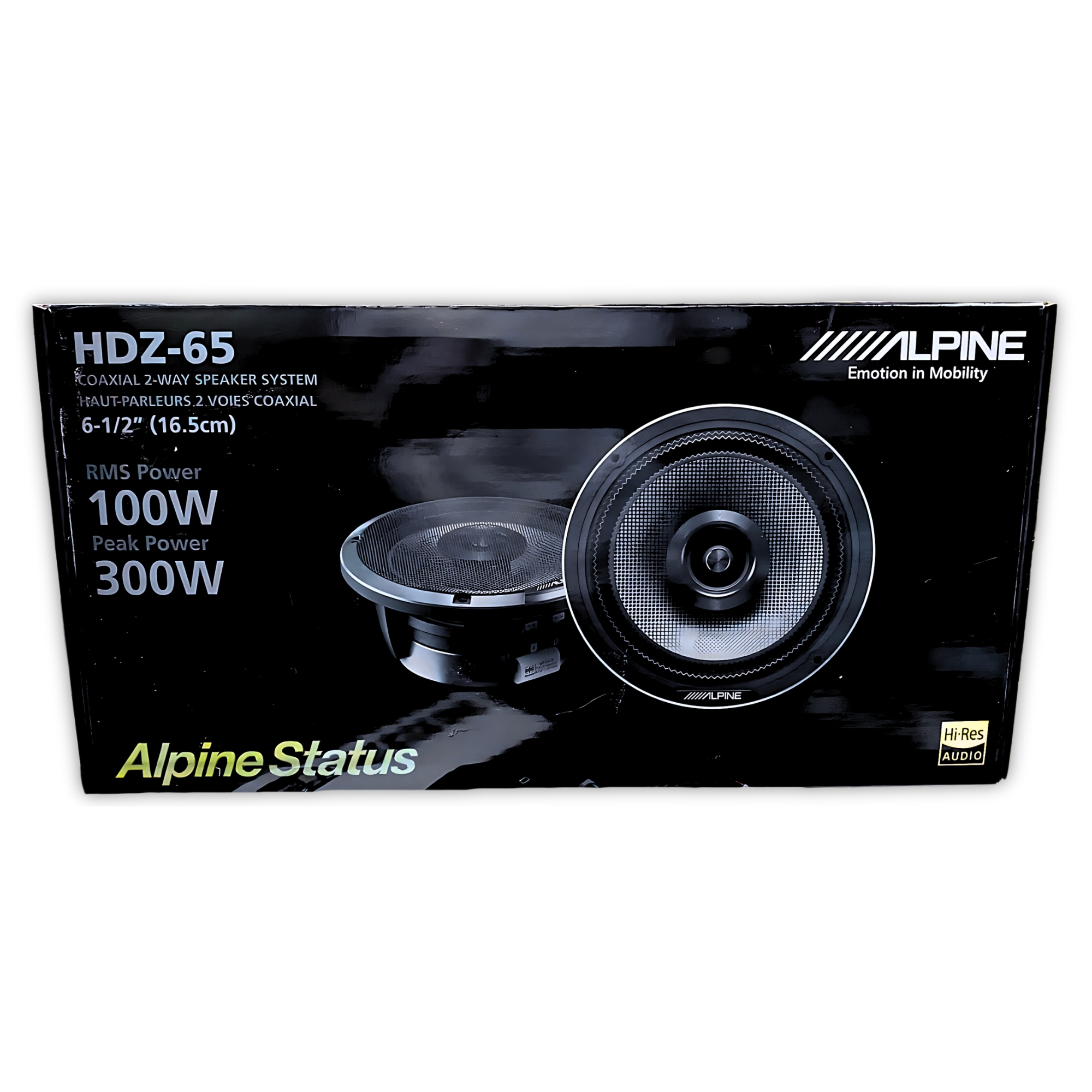 Par De Bocinas Alpine HDZ-65 6.5 PLG Hi-Res Audio 300 W Max