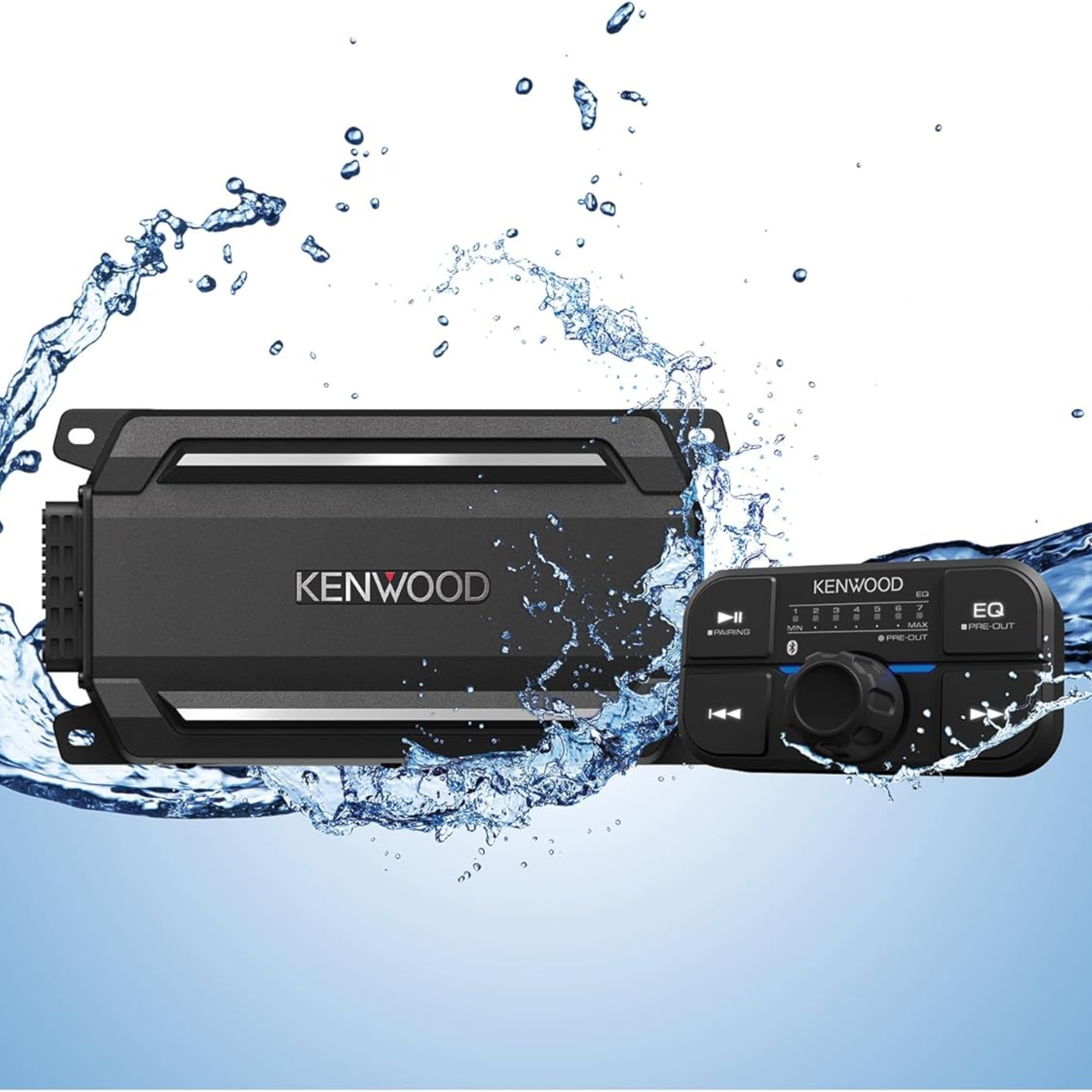 Amplificador Kenwood KACM5024BT De 4 Canales