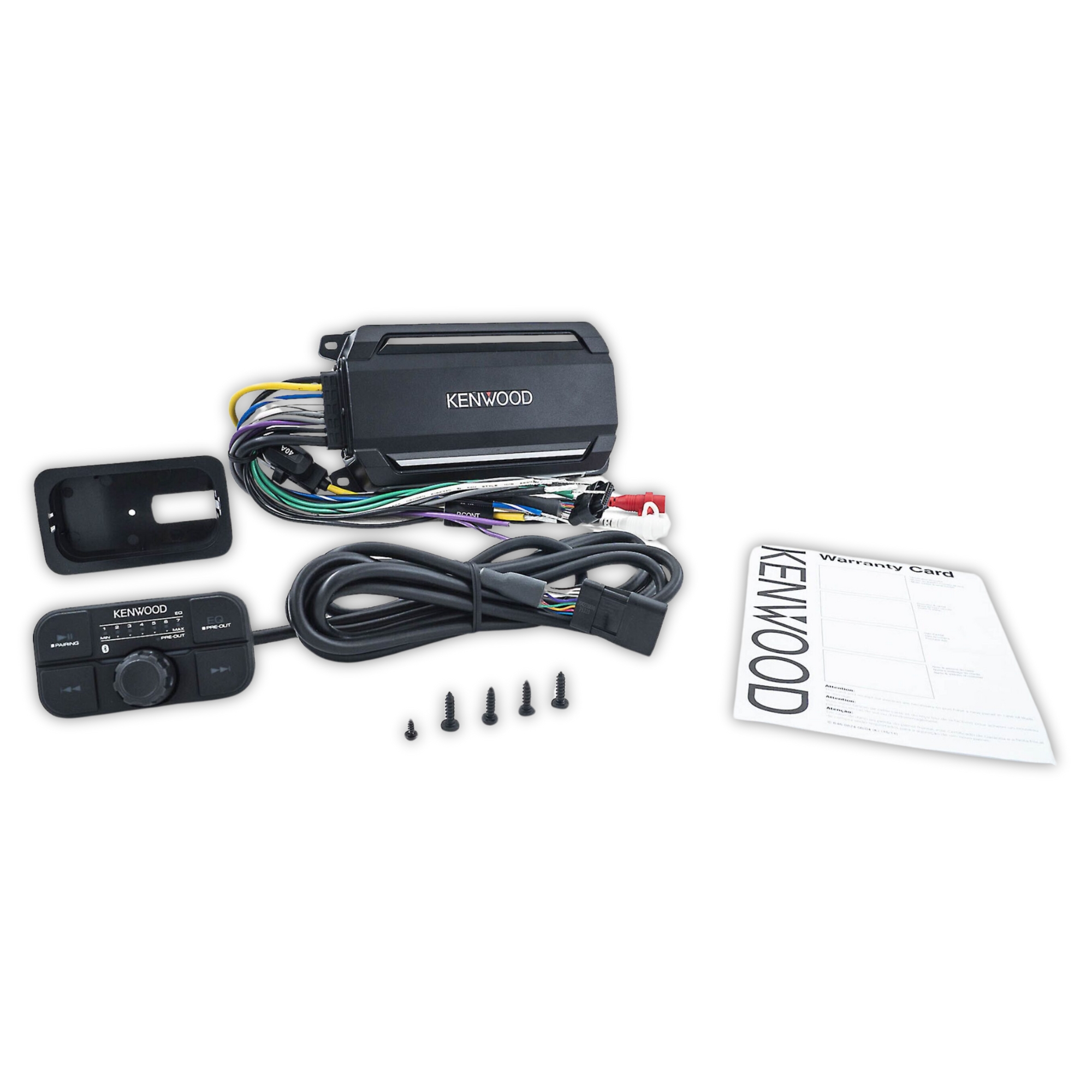 Amplificador Kenwood KACM5024BT De 4 Canales