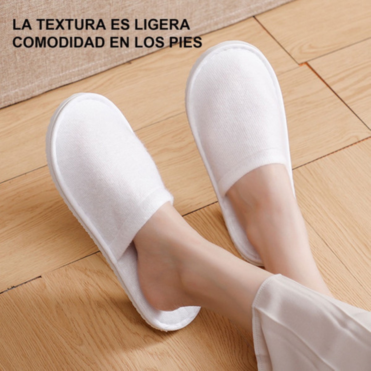 Pantuflas para Boda Para Imprimir O Sublimar, 30 Pares Blancos