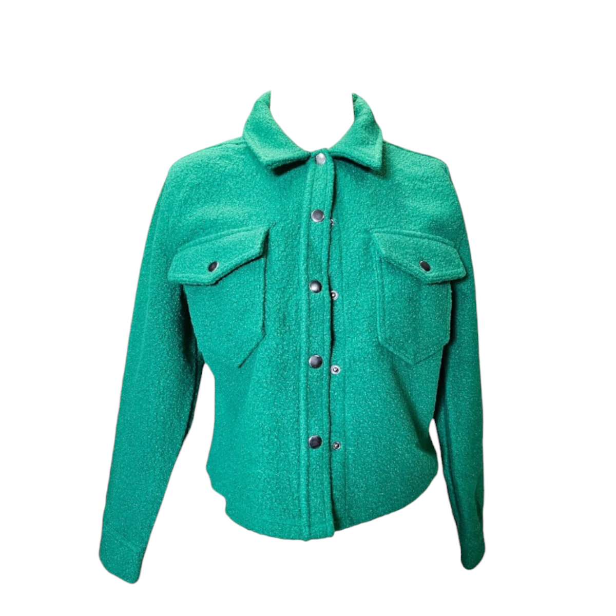 Chaqueta Color Verde Para Dama LOVE TREE