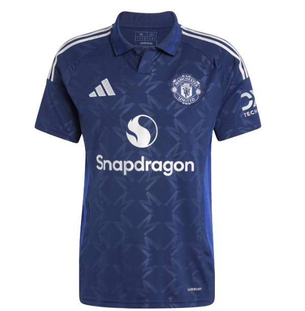 Nuevo! Jersey Manchester United 2024/2025 Visita Azul Parche Premier Talla M
