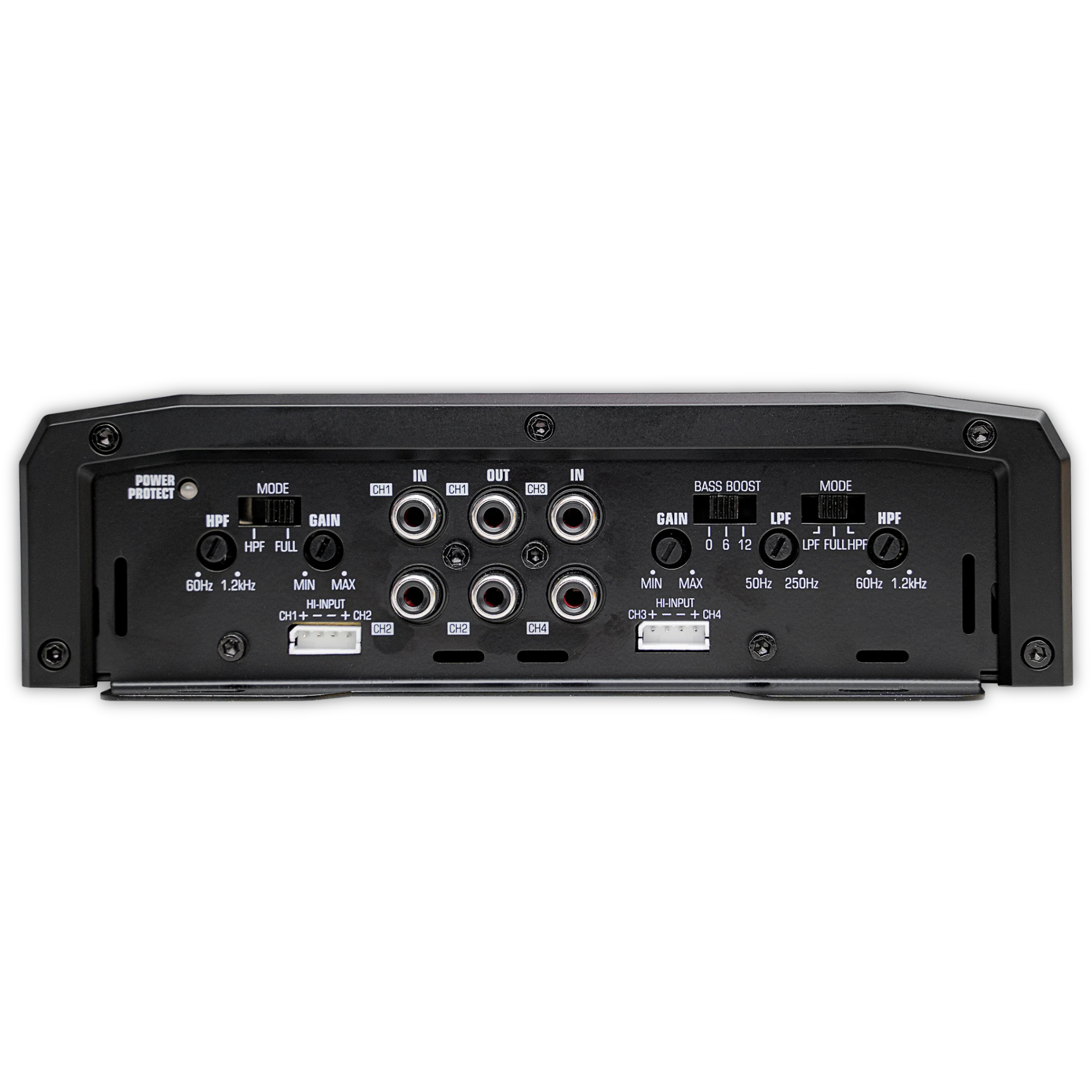 Amplificador Audiopipe 4 Canales 1400W Clase AB APXL14004