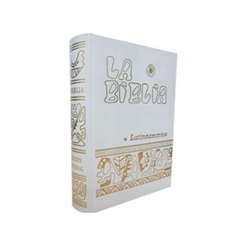 BIBLIA Latinoamericana, Pasta Dura, Bolsillo Blanco