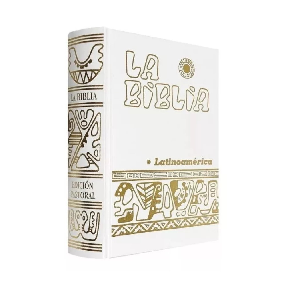 BIBLIA Latinoamericana, Pasta Dura, Bolsillo Blanco