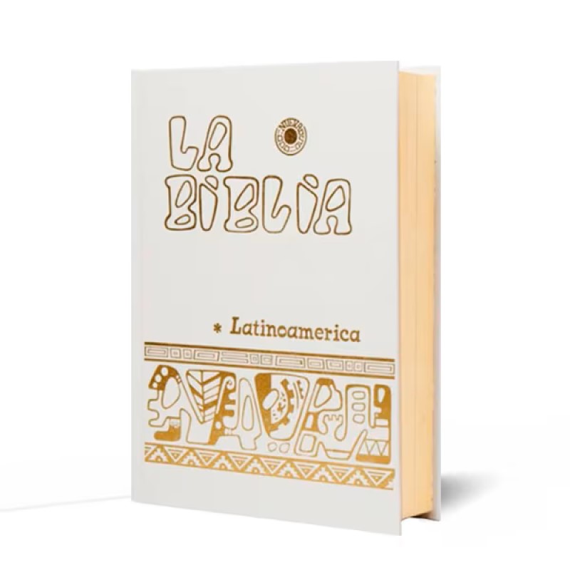 BIBLIA Latinoamericana, Pasta Dura, Bolsillo Blanco