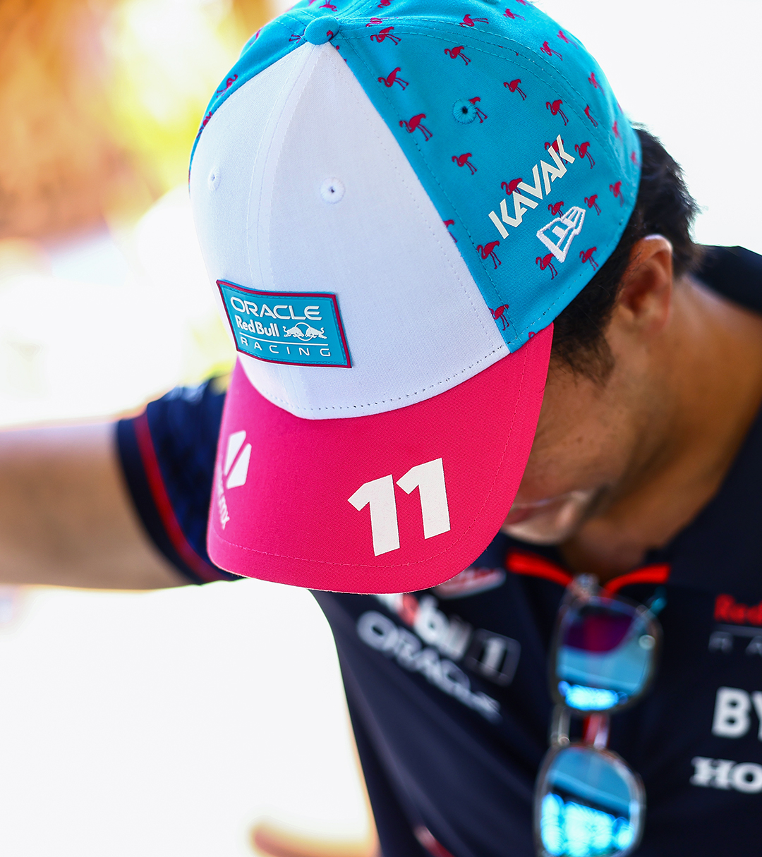 Formidable! Gorra Red Bull Racing Sergio Checo Perez 11 Gran Premio Miami