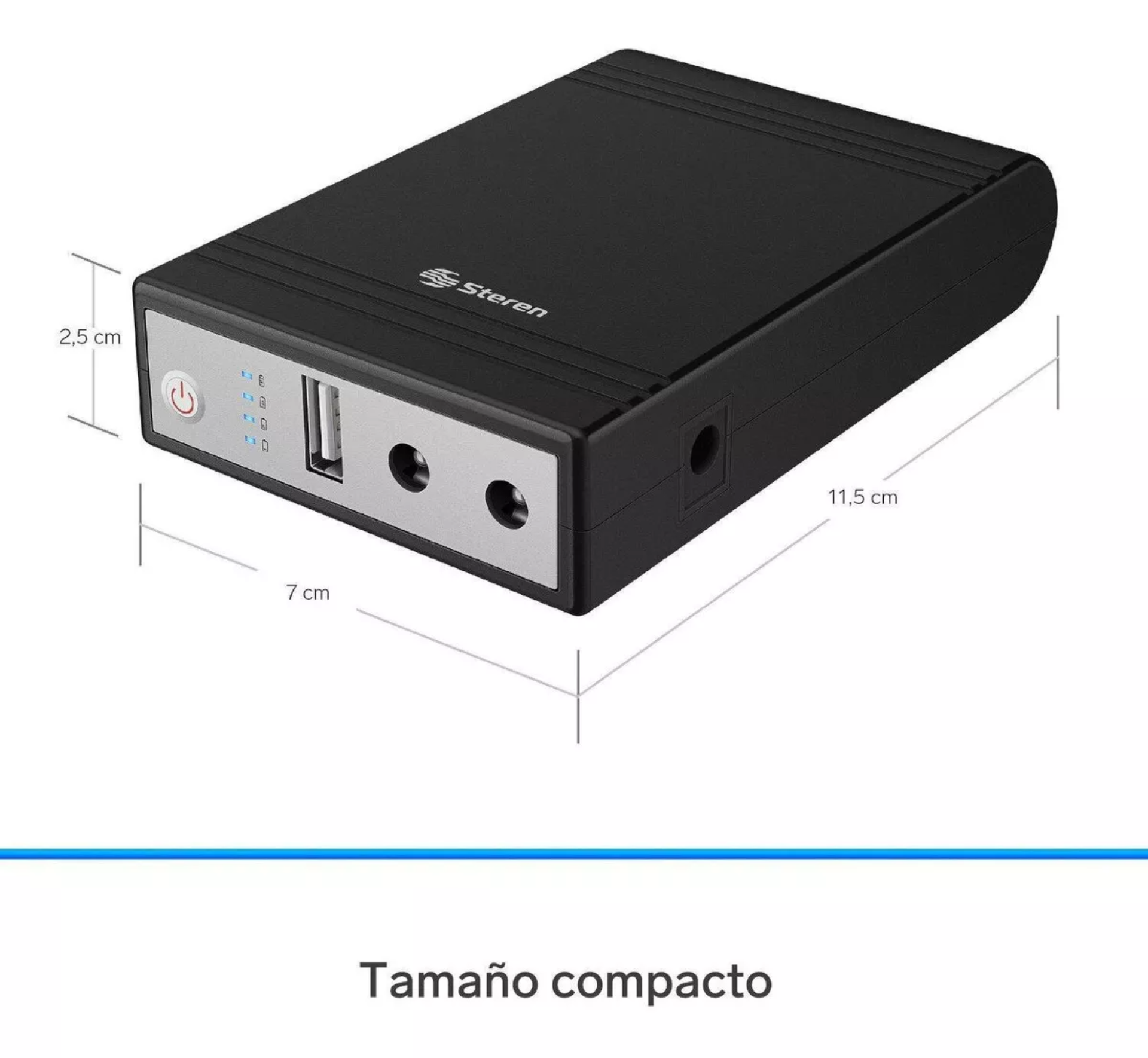 Mini No Break (ups) Para Módem 390 Min De Respaldo 8 800 Mah