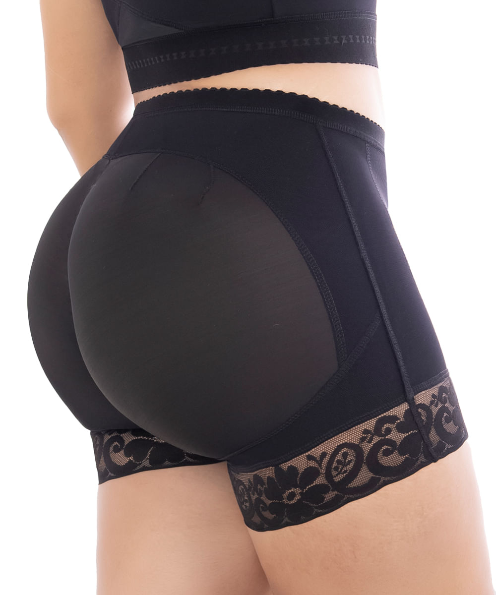 Fajas Colombianas Panty SHORT con Realce Extra Levanta Glúteos Control Abdomen Original