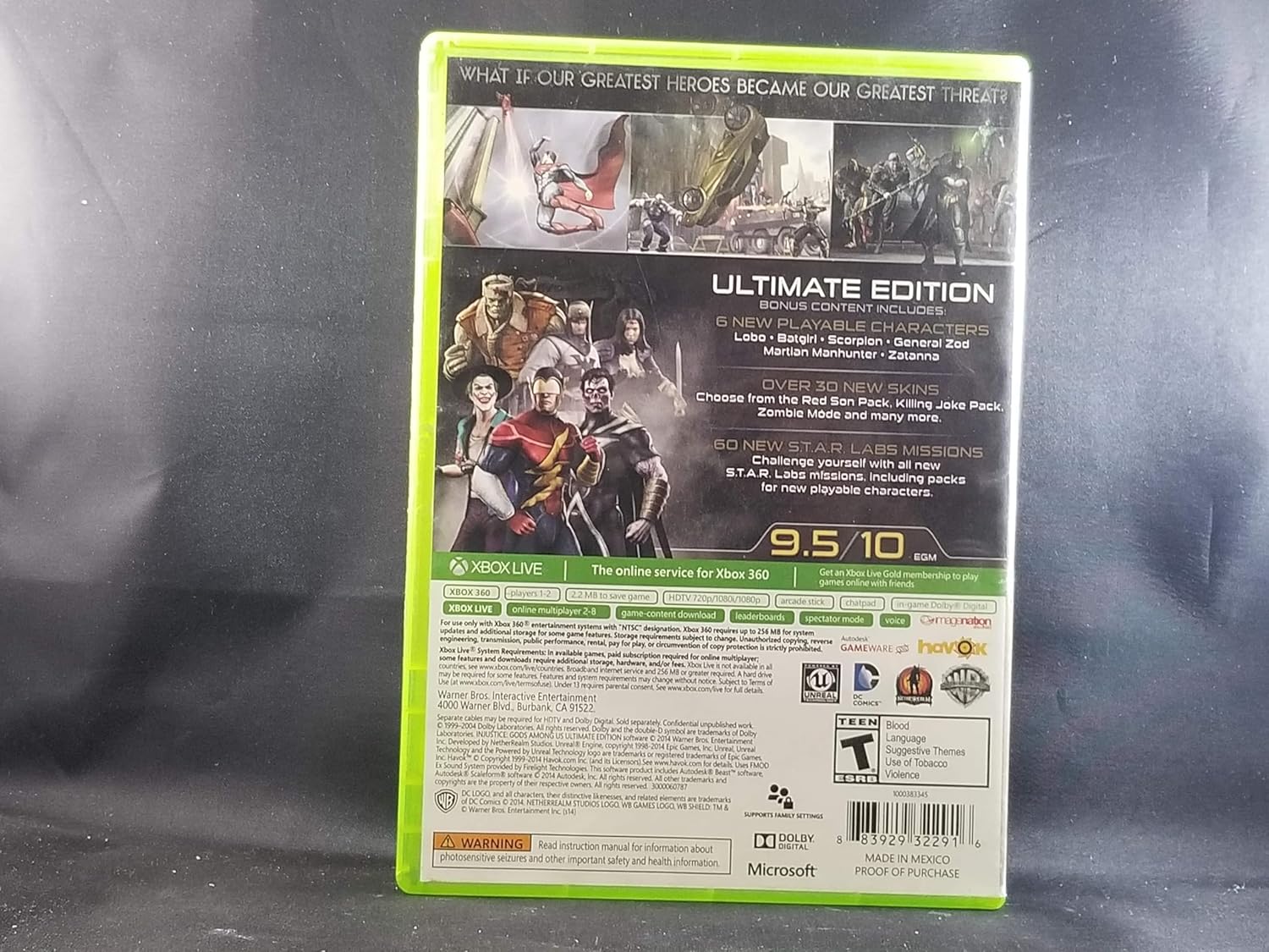 Injustice: Gods Among Us Ultimate Edition - Xbox One-360