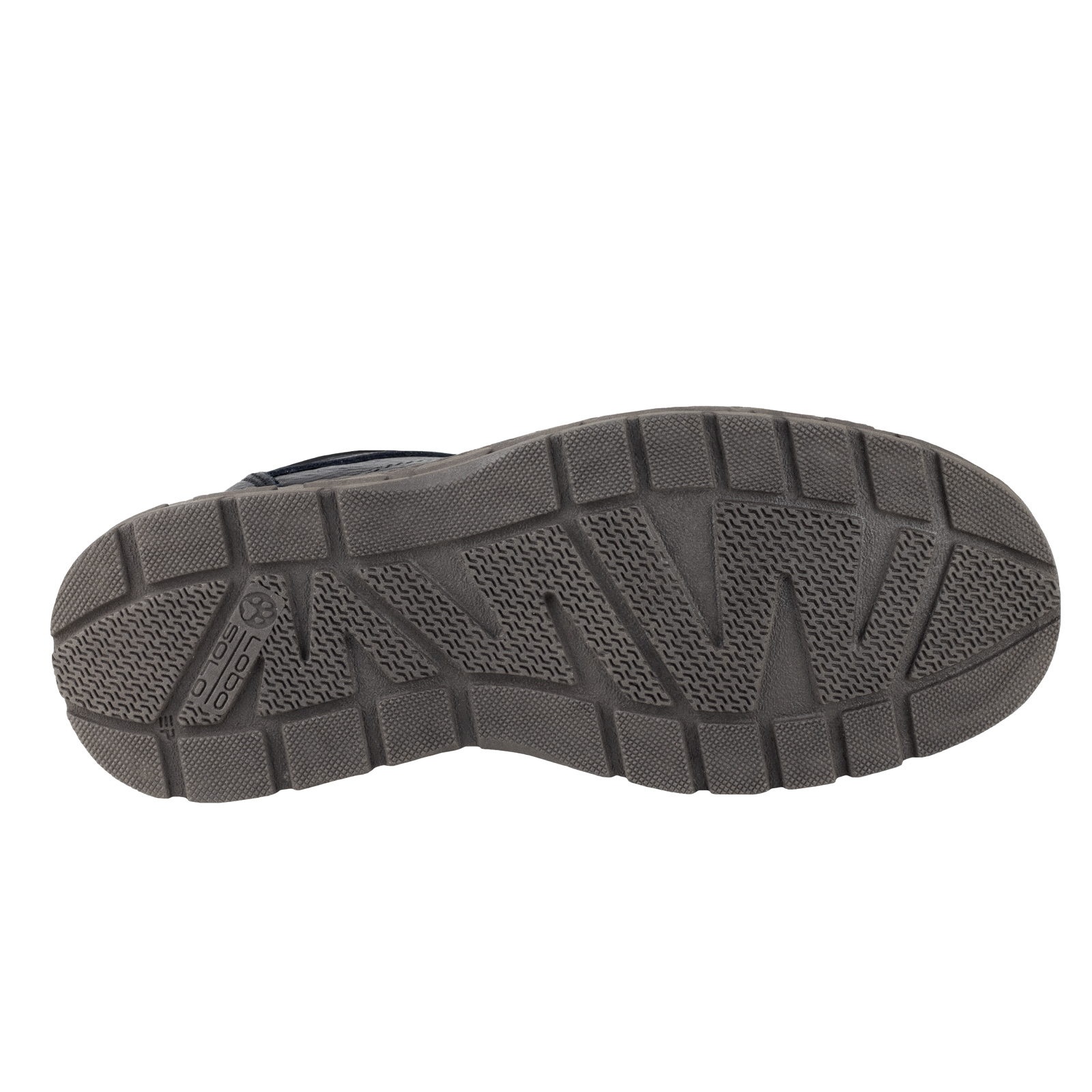 Botas Outdoor Hombre Lobo Solo Semivestir 9092 Negro Graneado