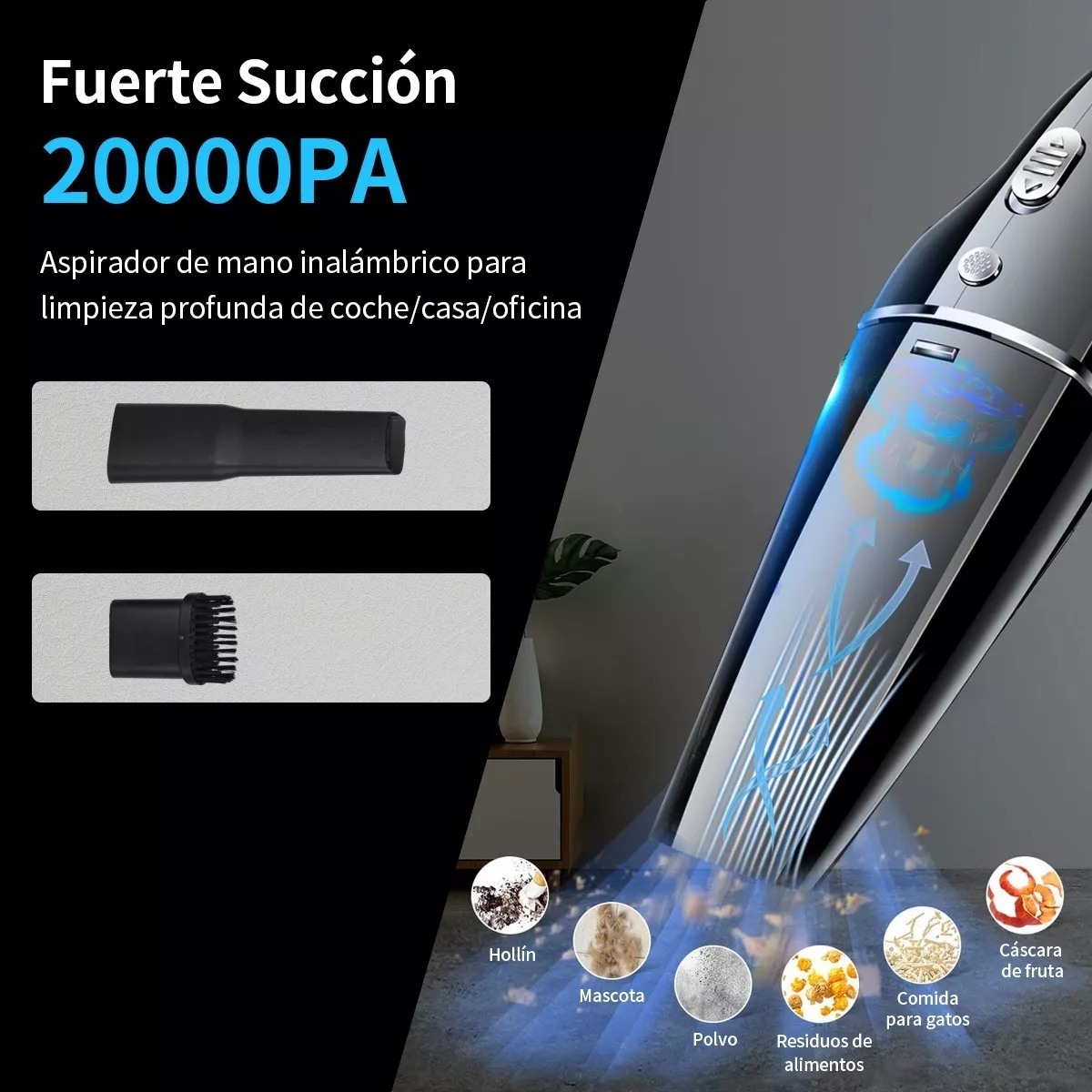 Aspiradora De Mano Portátil Inalámbrica Electrodomestico