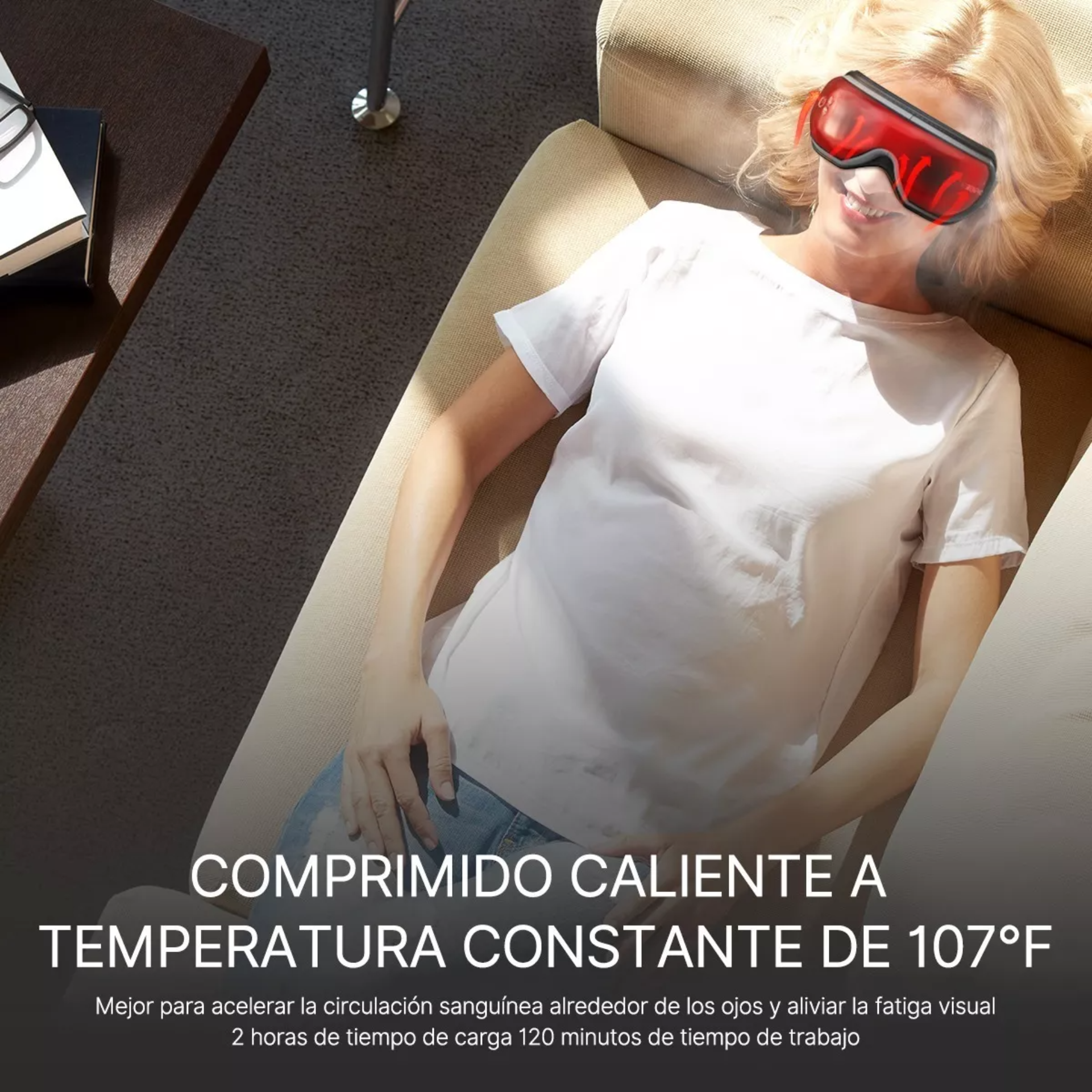 Renpho- Masajeador De Ojos Mejora De La Visión,música, Calor