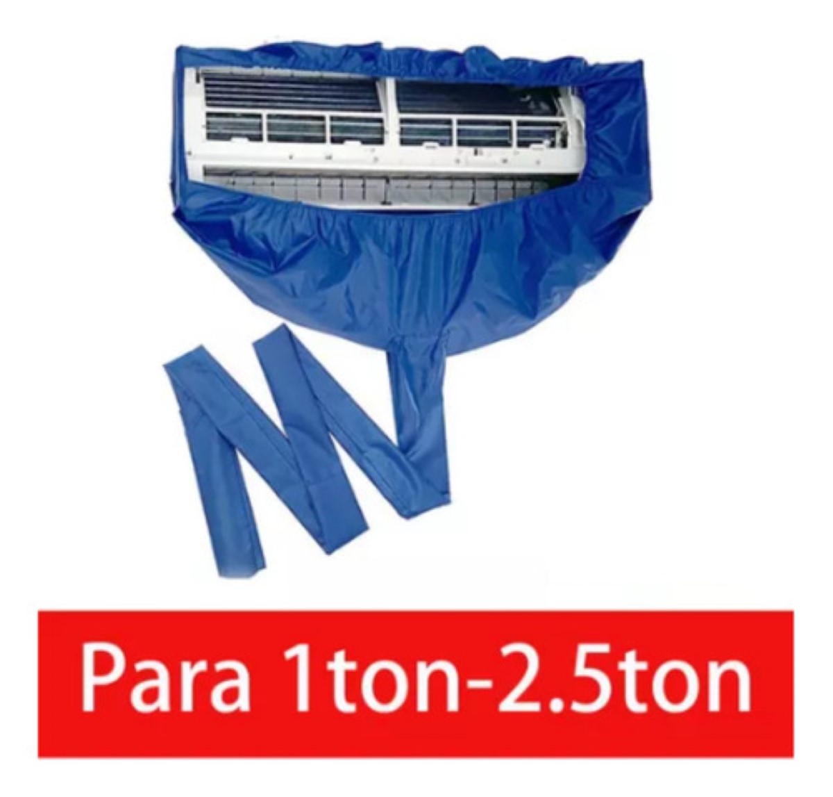 Bolsa Mantenimiento Impermeable Para Minisplit De 1-2.5 Ton azul
