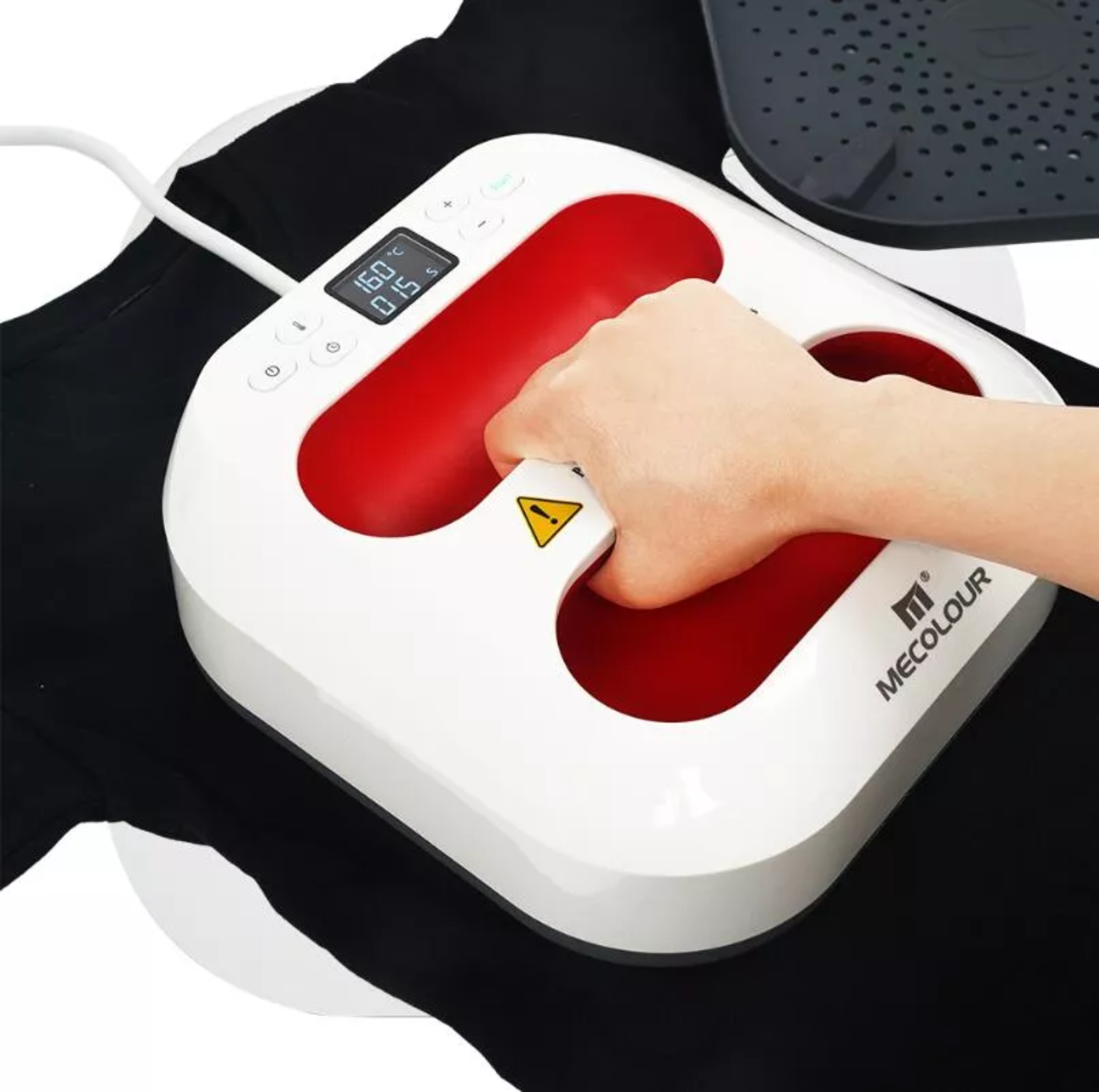 Plancha Multiusos Transfer Sublimación Parche Para Camiseta 110v Mecolour