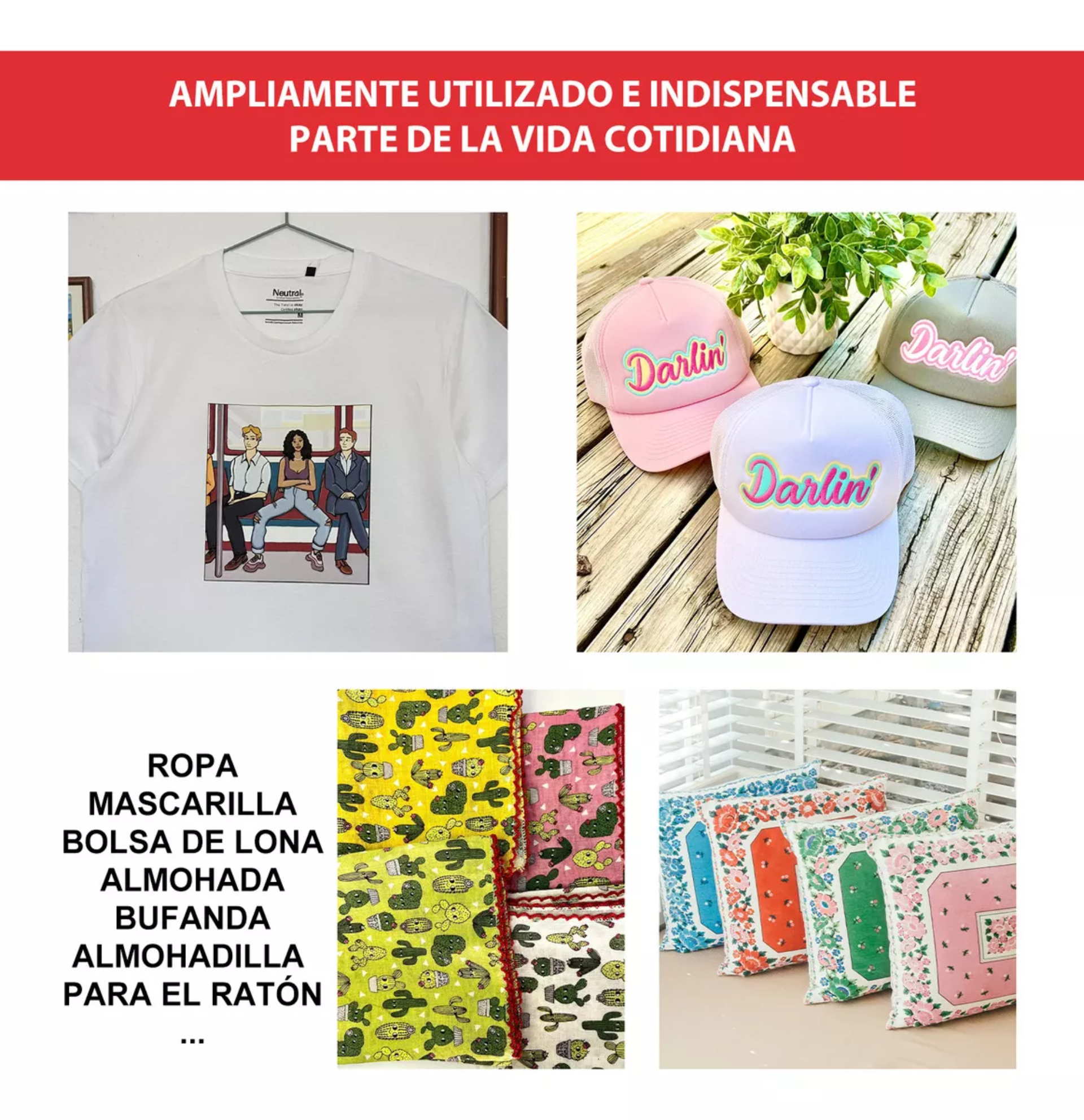 Plancha Multiusos Transfer Sublimación Parche Para Camiseta 110v Mecolour