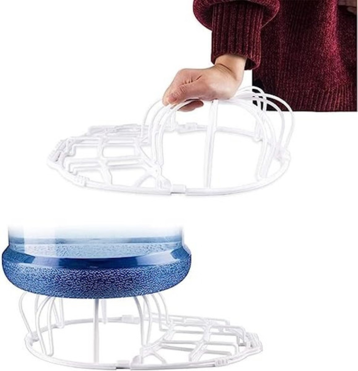 Protector De Gorras Para Lavarlas En Lavadora Sin Deformar Blanco