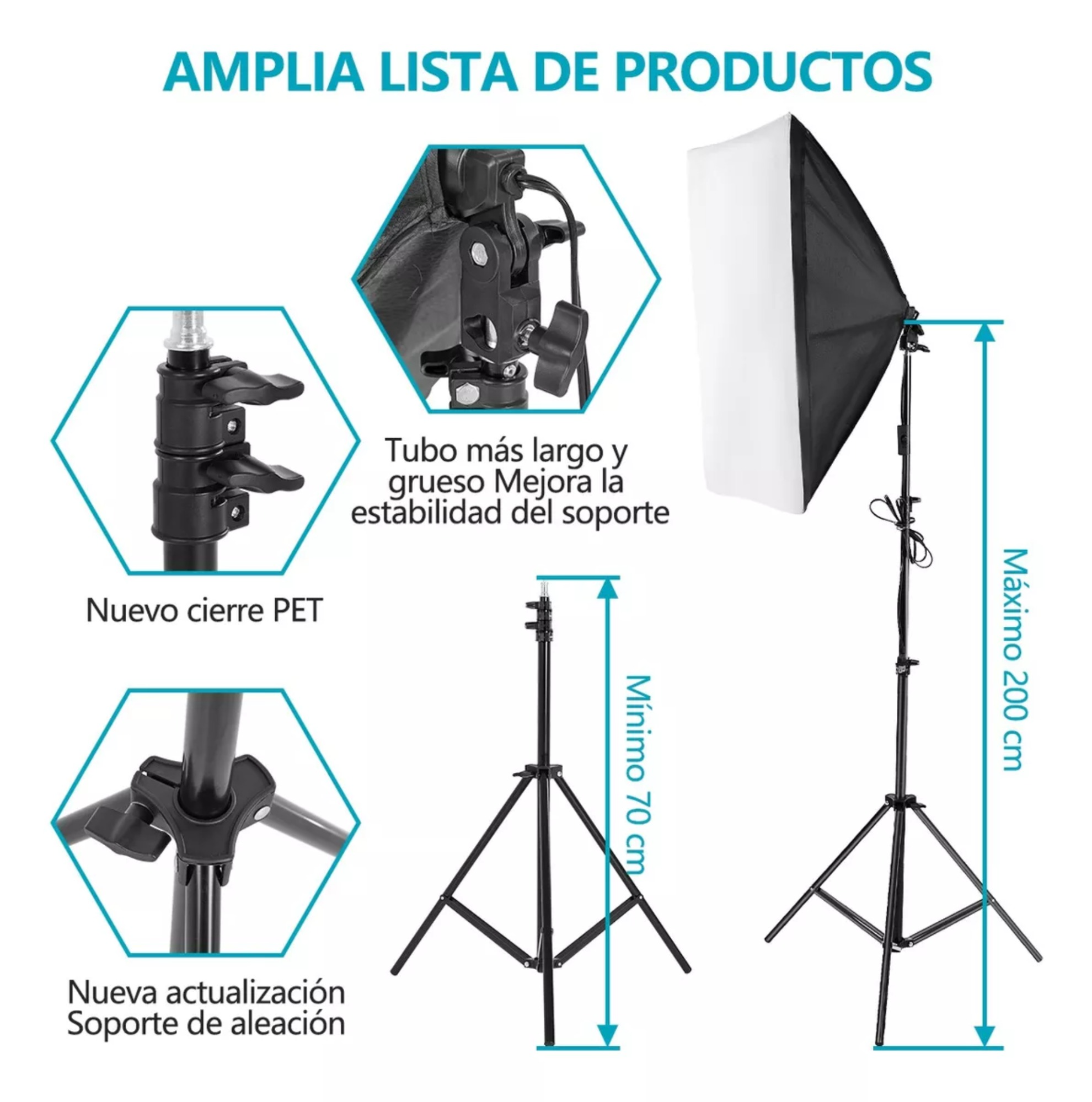 Kit De Luces Para Fotografia De Estudio Set De Iluminac 85w