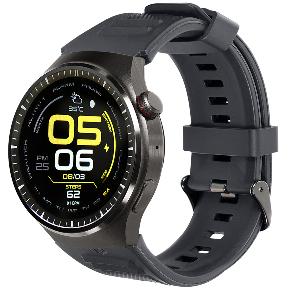 Smartwatch reloj inteligente STF Kronos Speed Pantalla esférica IP68 GPS