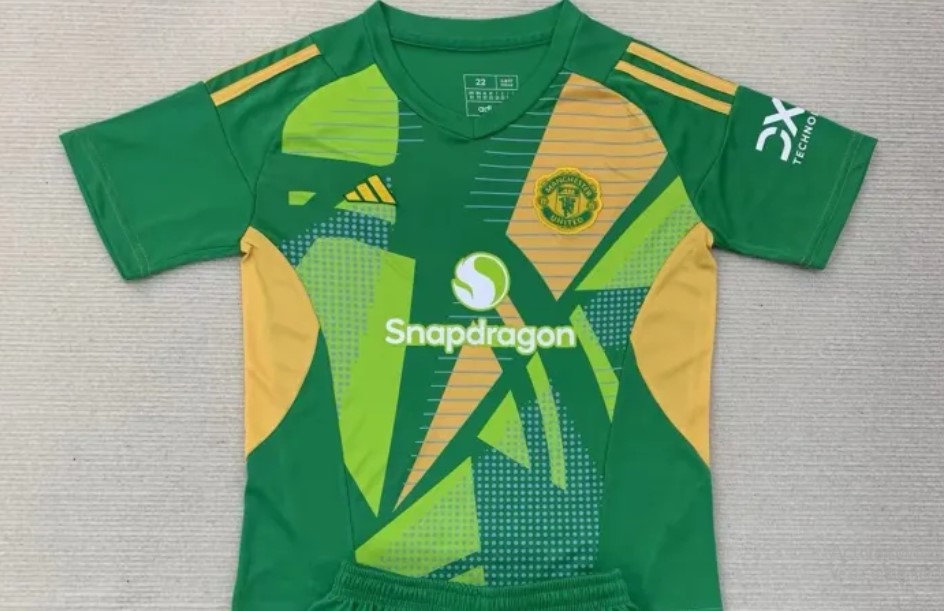 Nuevo! Jersey Manchester United 2024/2025 Portero Arquero Verde Premier Talla L
