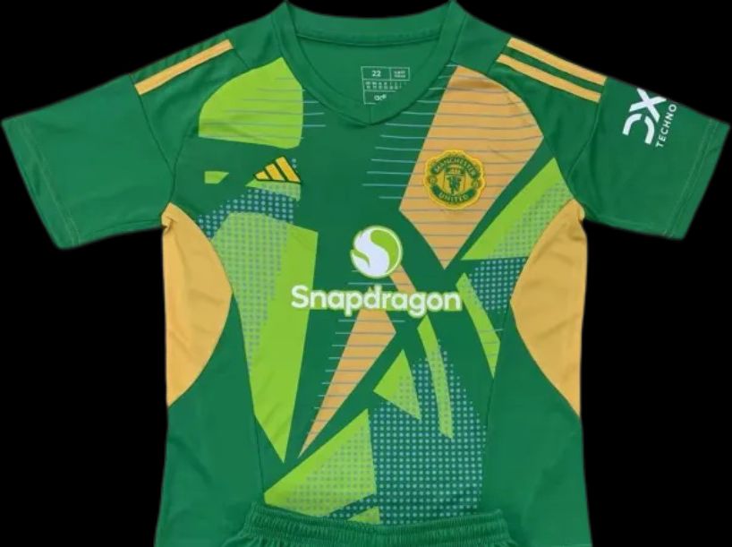 Nuevo! Jersey Manchester United 2024/2025 Portero Arquero Verde Premier Talla L