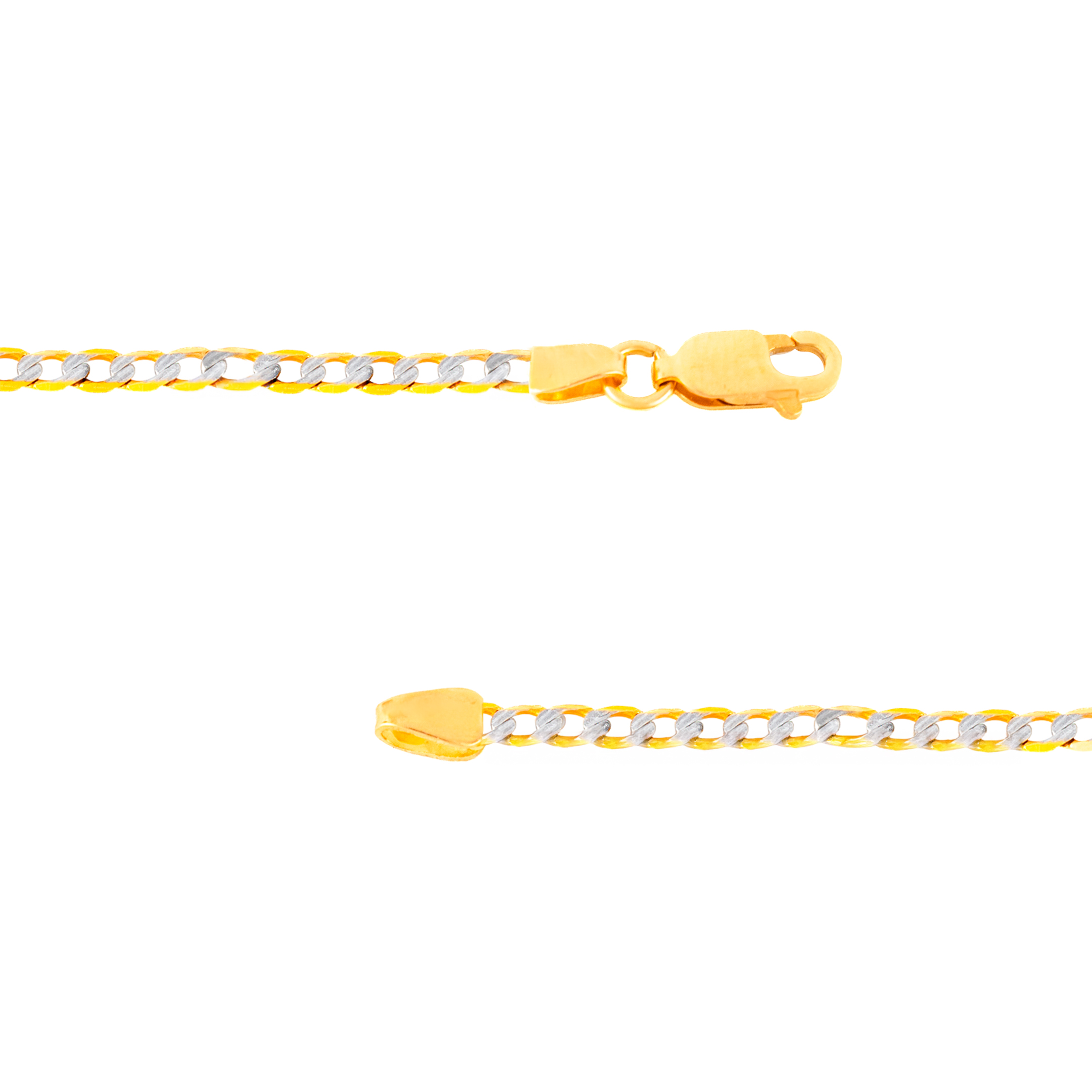 Hermosa Esclava Diamantada Oro Italiano 10k. Oro Fino Joyería