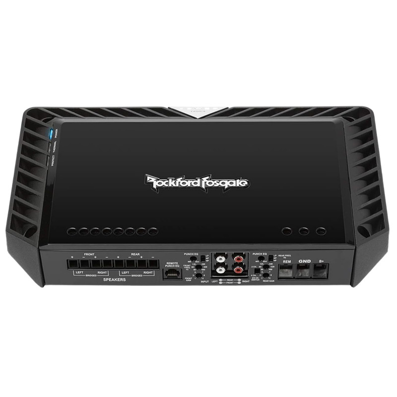 Amplificador Rockford Fosgate T400-4 450W Clase AB 4 CH