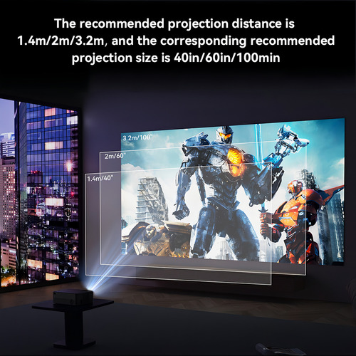 Proyector mini Goojodoq S1 5000lm gris 110V/240V