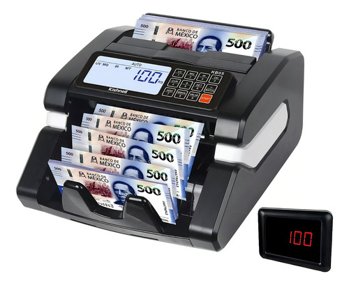 Contador De Billetes Detecta Billetes Falsos Kishnell Kb05
