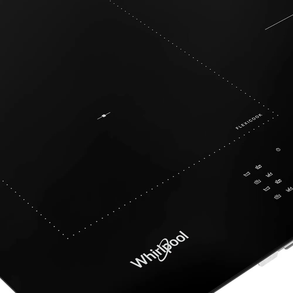 Parrilla de Inducción Whirlpool ACM708NE Vitrocerámica Empotrable de 77 cm Negra