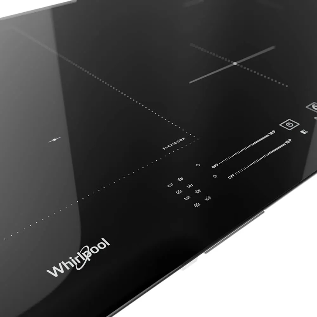 Parrilla de Inducción Whirlpool ACM708NE Vitrocerámica Empotrable de 77 cm Negra