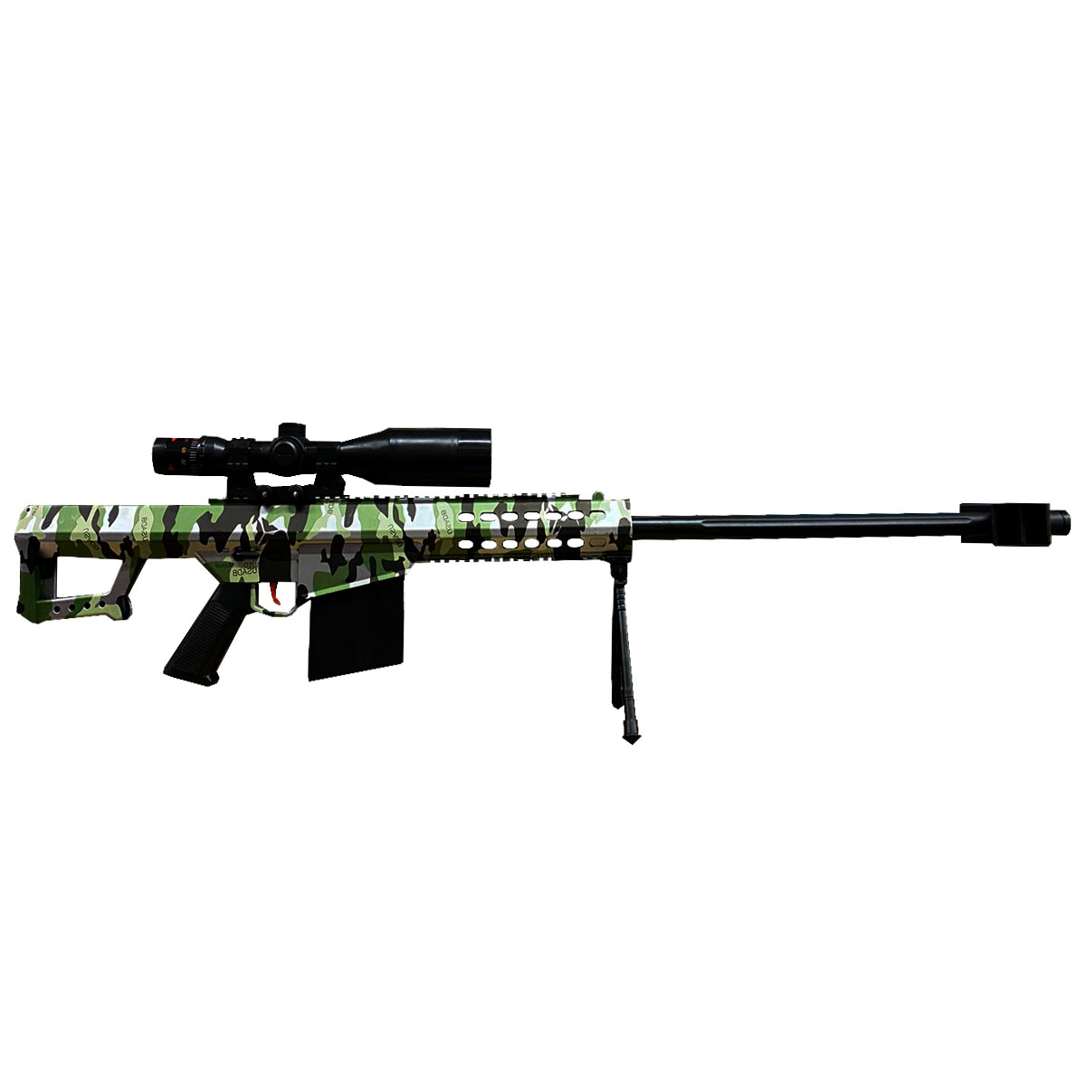  Pistola De Hidrogel Le Monde Semi Automatica Rifle Barret 017C